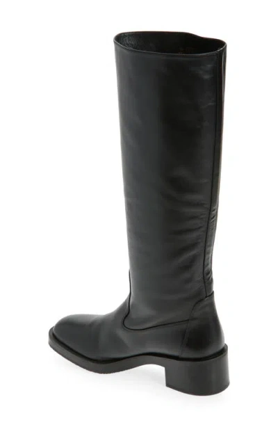 Stuart Weitzman Kaia Knee High Boot In Black