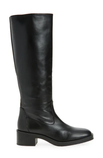 Stuart Weitzman Kaia Knee High Boot In Black