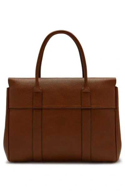 Mulberry Bayswater Small Grained Leather Shoulder Bag In Brown