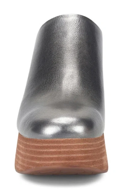 Kork-ease ® Veronica Platform Mule In Silver