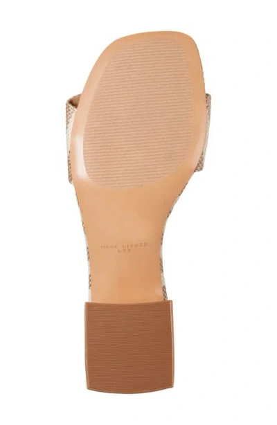 Marc Fisher Ltd Olysa Slide Sandal In Multi