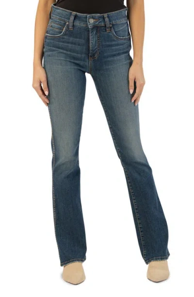 Kut From The Kloth Natalie Fab Ab High Waist Bootcut Jeans In Blue