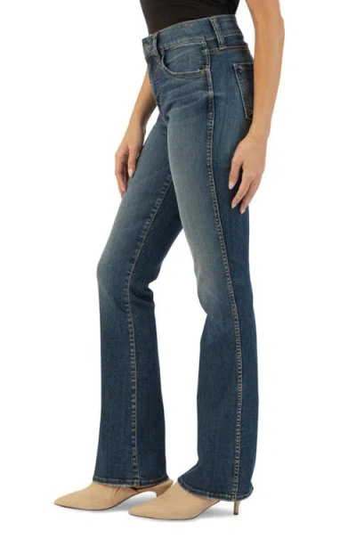 Kut From The Kloth Natalie Fab Ab High Waist Bootcut Jeans In Blue
