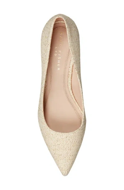 Marc Fisher Ltd Zala Block Heel Pump In Neutral