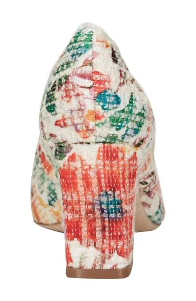 Marc Fisher Ltd Zala Block Heel Pump In Neutral