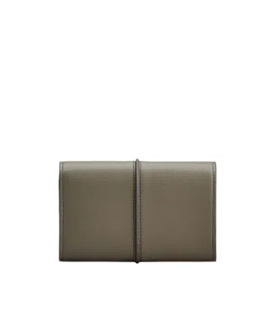 Tod's T Timeless Wallet In Leather In Brown