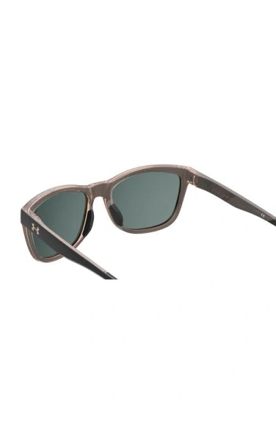 Under Armour Play Up Square Sunglasses In Black