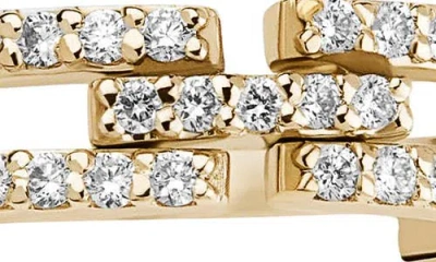 Lana Thin Tag Link Moveable Diamond Ring 14k In Gold