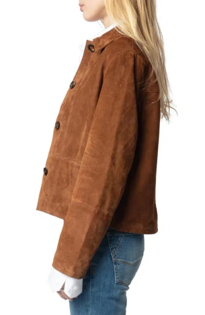 Zadig & Voltaire Zadig&voltaire Leather Outerwears In Brown