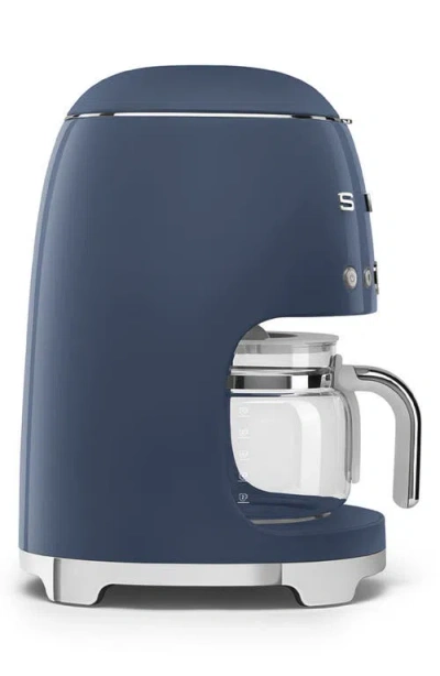 Smeg 50s Retro Drip Filter Coffee Maker In Blue