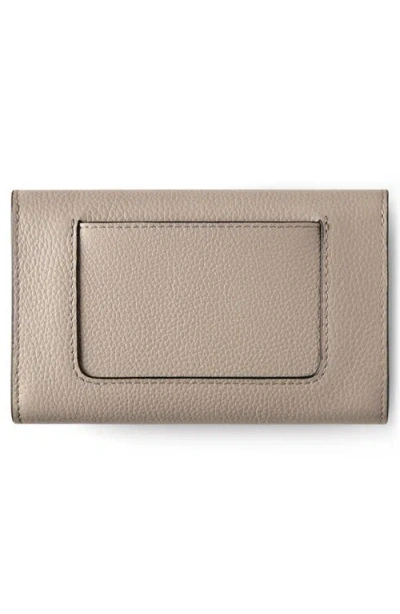 Mulberry Medium Leather Folded Darley Wallet In Neutral