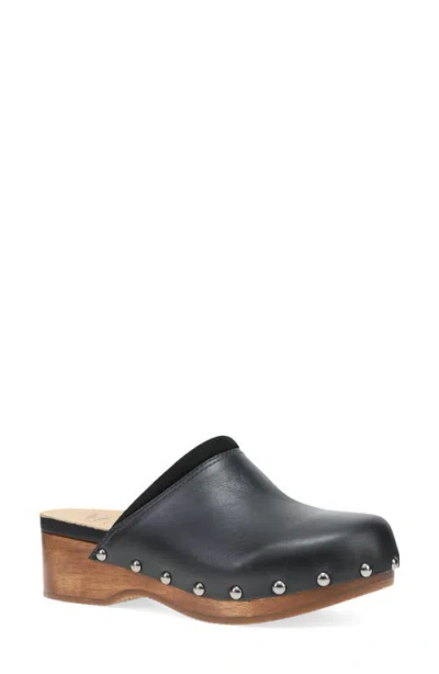 Dansko Andie Platform Mule In Black
