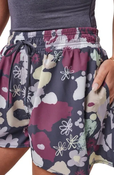 Travismathew Shifting Sands Stripe Drawstring Shorts In Multi