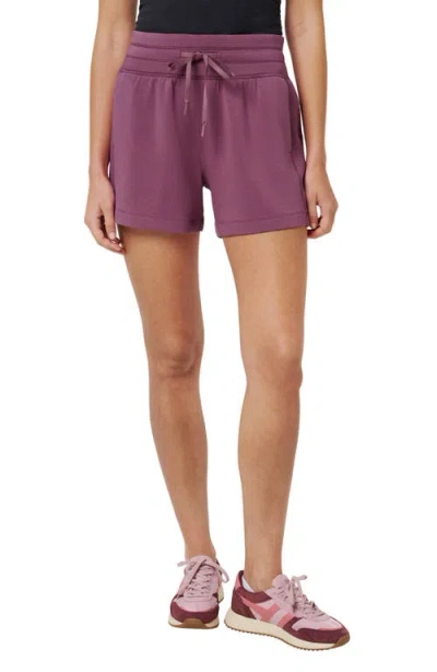 Travismathew Skyloft Soft Drawstring Shorts In Purple
