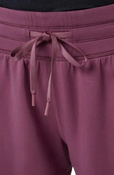 Travismathew Skyloft Soft Drawstring Shorts In Purple