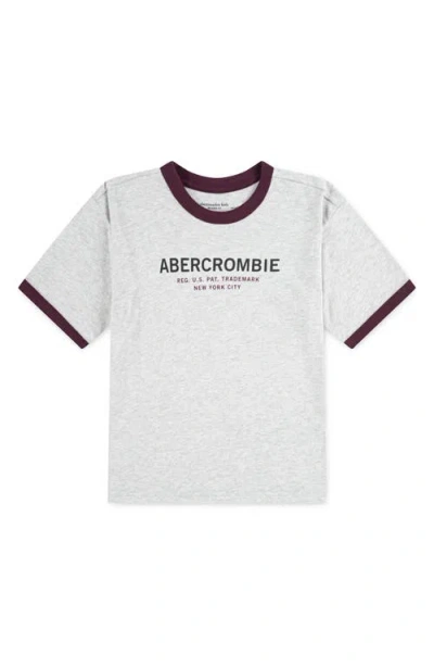 Abercrombie Boys 5-18 Ringer Short Sleeve T-shirt In Gold