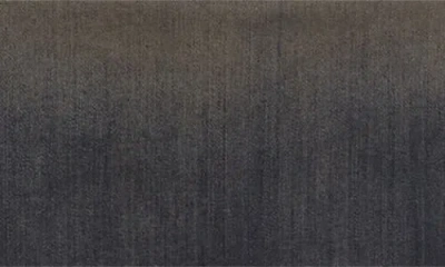 Rick Owens Abito Prong Strapless Gradient Denim Gown In Gray