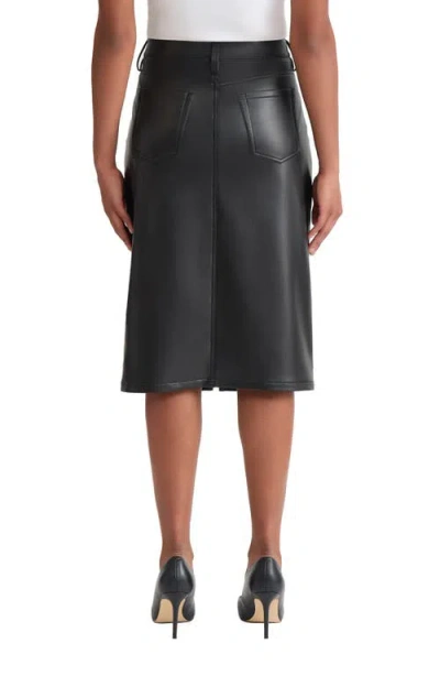 Jones New York Women's Lexington Center Front Slit Midi Skirt In Black