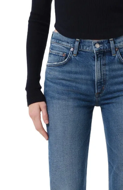 Agolde Kick Bootcut Jeans In Multi
