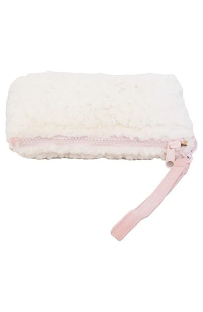 Mimish Kids' Colorblock Corduroy & Faux Shearling Tote