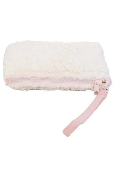 Mimish Kids' Colorblock Corduroy & Faux Shearling Tote