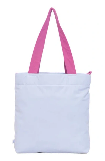 Mimish Kids' Colorblock Corduroy & Faux Shearling Tote