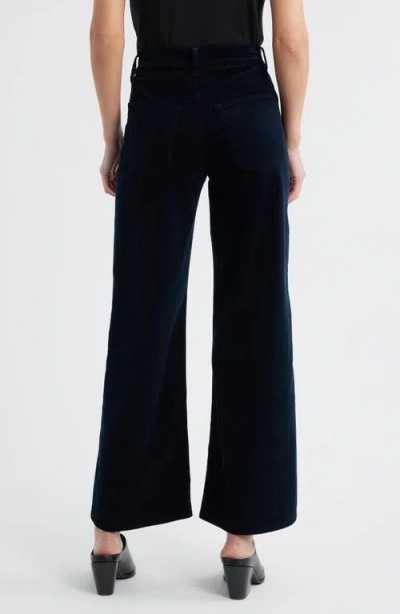 Frame Le Slim Palazzo Pants In Blue