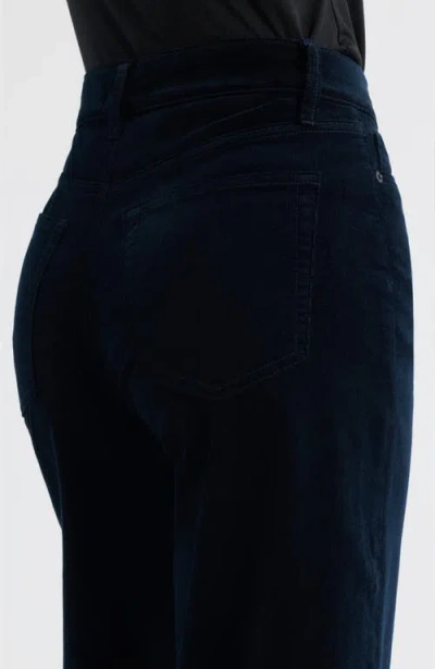 Frame Le Slim Palazzo Pants In Blue