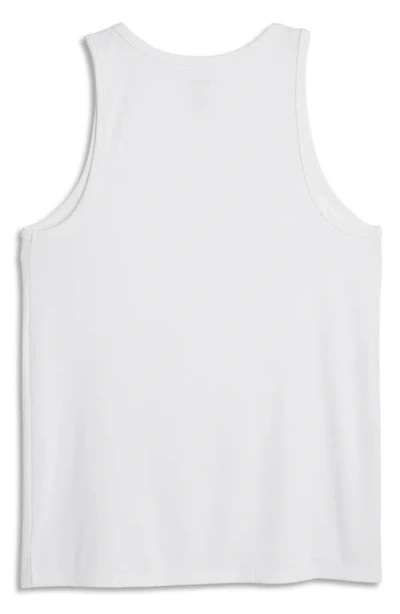 Tomboyx Bamboo Rib Power Tank In White