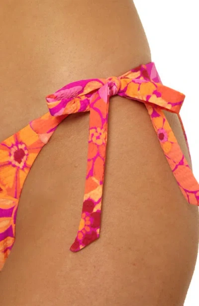 Bca By Rebecca Virtue Copacabana Tie Side Bikini Bottoms In Multi