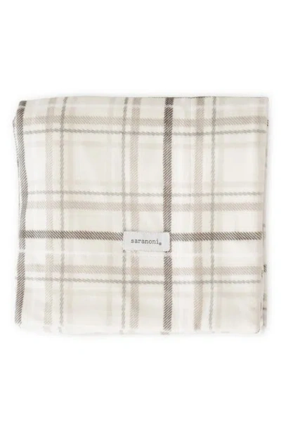 Saranoni Minky Stretch Blanket In Multi