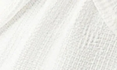 Estelle Hadley Twist Front Seersucker Top In White