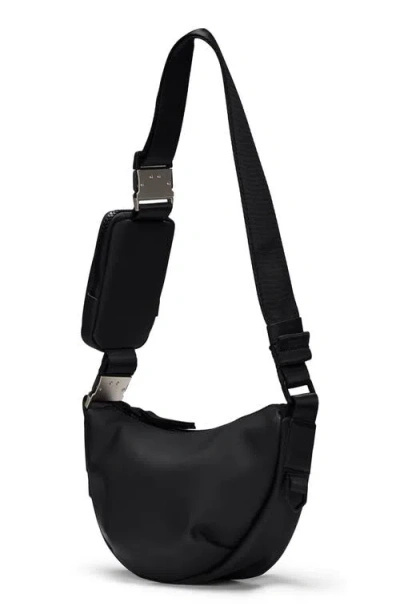 Rains Mini Valera Waterproof Shoulder Bag In Black