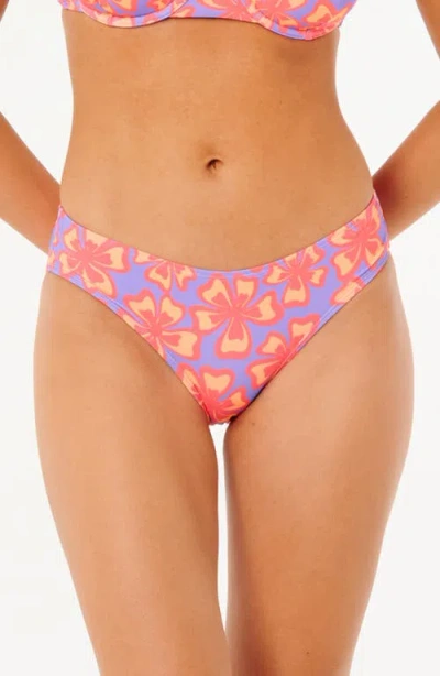 Rip Curl Neon Isles Hipster Bikini Bottoms In Multi