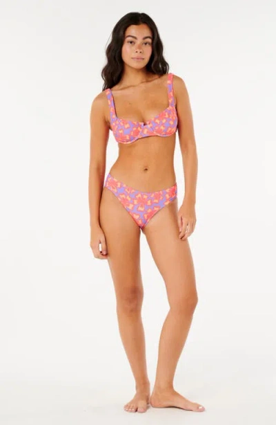 Rip Curl Neon Isles Hipster Bikini Bottoms In Multi