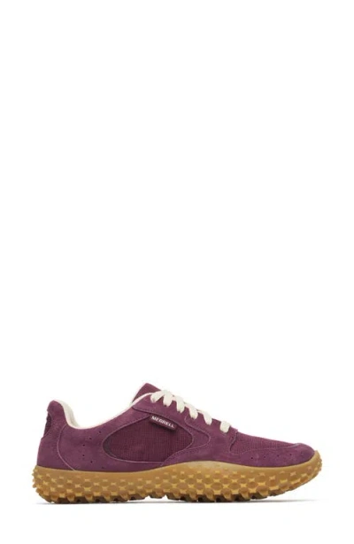 Merrell Wrapt Sneaker In Burgundy