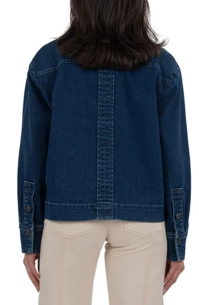 Kut From The Kloth Remy Denim Jacket In Motivate In Blue