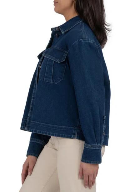 Kut From The Kloth Remy Denim Jacket In Motivate In Blue