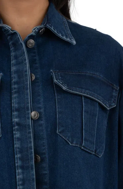 Kut From The Kloth Remy Denim Jacket In Motivate In Blue