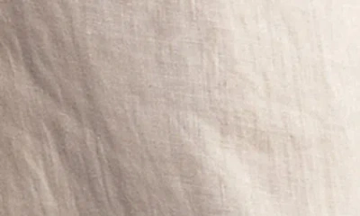 Reiss Willow Wide Leg Linen Blend Drawstring Pants In Black