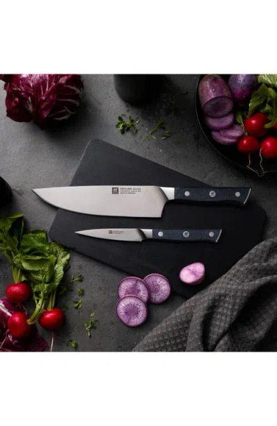 Zwilling Spectrum 2-piece Starter Knife Set In Black