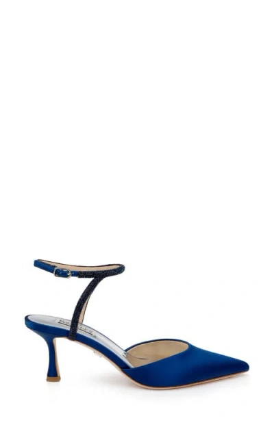 Badgley Mischka Women's Autumn Pointed Toe Pumps In Blue