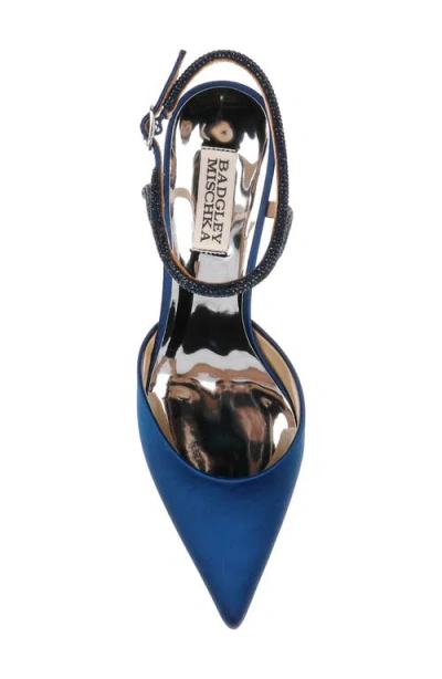 Badgley Mischka Women's Autumn Pointed Toe Pumps In Blue