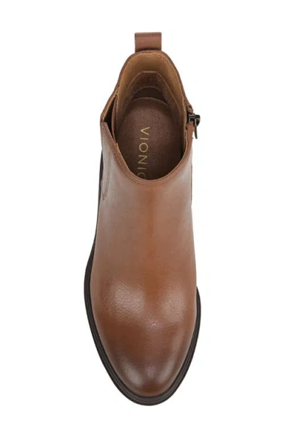 Vionic Savannah Platform Bootie In Brown