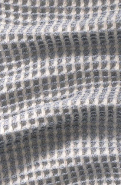 Dkny Pure Yarn Dyed Waffle Cotton Bath And Hand Towel 4-piece Set In Gray