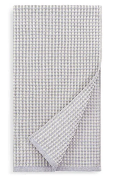 Dkny Pure Yarn Dyed Waffle Cotton Bath And Hand Towel 4-piece Set In Gray