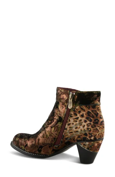 L'artiste By Spring Step Dessalynn Bootie In Brown