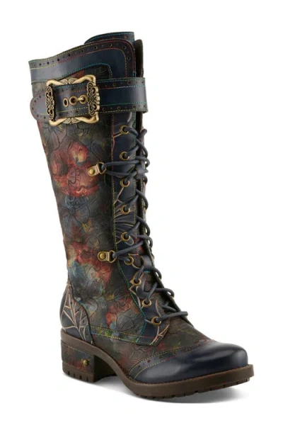 L'artiste By Spring Step Kisha Fall Knee High Boot In Multi