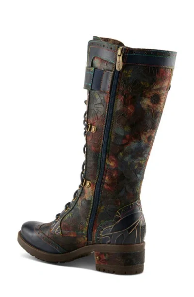 L'artiste By Spring Step Kisha Fall Knee High Boot In Multi