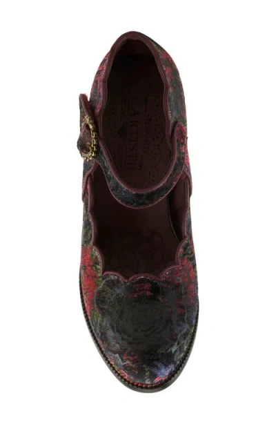 L'artiste By Spring Step Adodora Mary Jane Pump In Multi